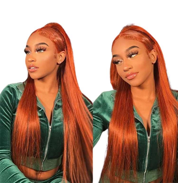 Perruque humain droit Lace Front 13x4 Hd Lace Front Wig
